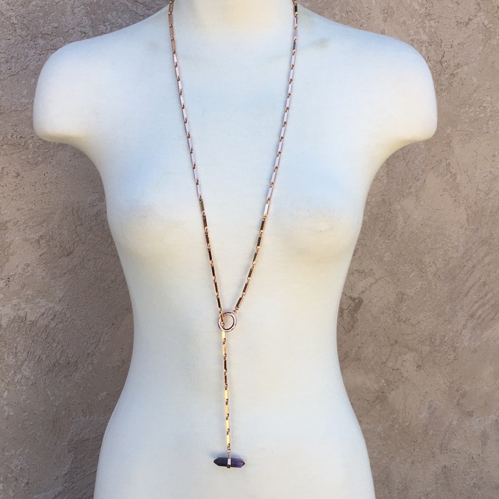 Samantha Wills Spanish Moss Lariat Necklace